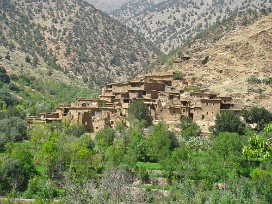 Entre Imlil et Taroudant Maroc