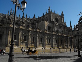 Séville, Cathédrale Espagne, Andalousie