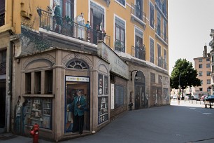 Fresque Lyonnais Célèbres