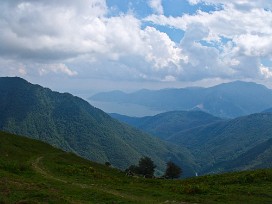 Cicogna e Parco Val Grande Lac majeur, Italie