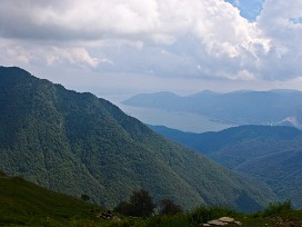 Cicogna e Parco Val Grande Lac majeur, Italie